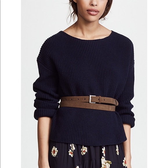 Frame double wrap suede belt - Picture 2 of 5